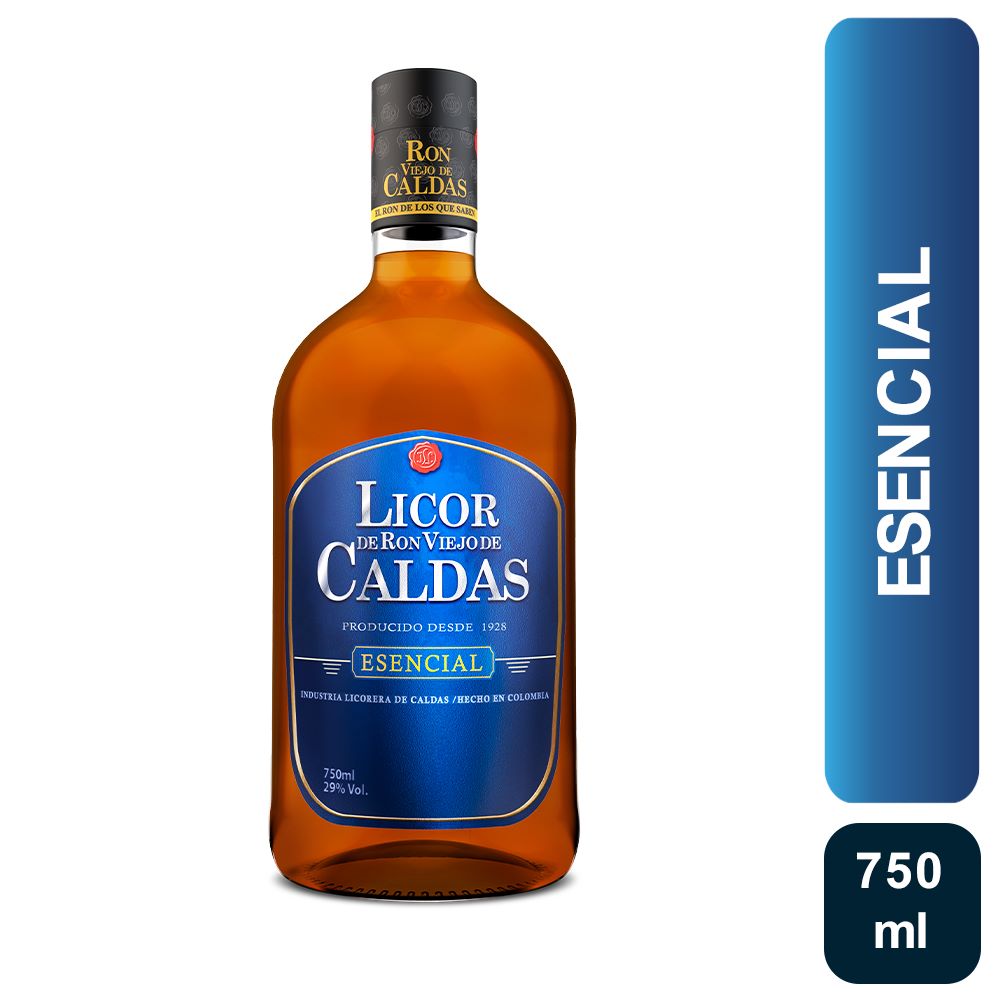Licor De Ron Viejo De Caldas Esencial x750ml