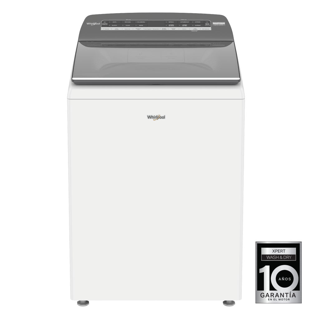 Lavadora Whirlpool carga superior 25Kg 8MWTW2640WJB Blanca