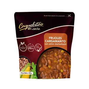 Cazuela Cazuelitas En Casa frijoles cargamanto x400g