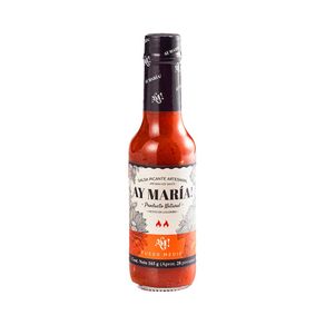 Salsa picante Ay María artesanal fuego medio x165g