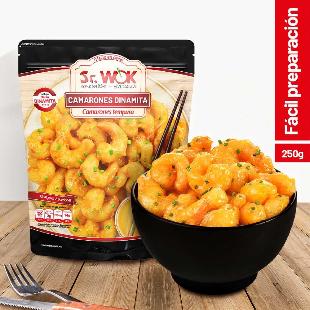 Camarones Sr. Wok dinamita x250g