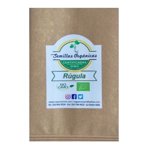 Semillas orgánicas ONC rúgula x3g