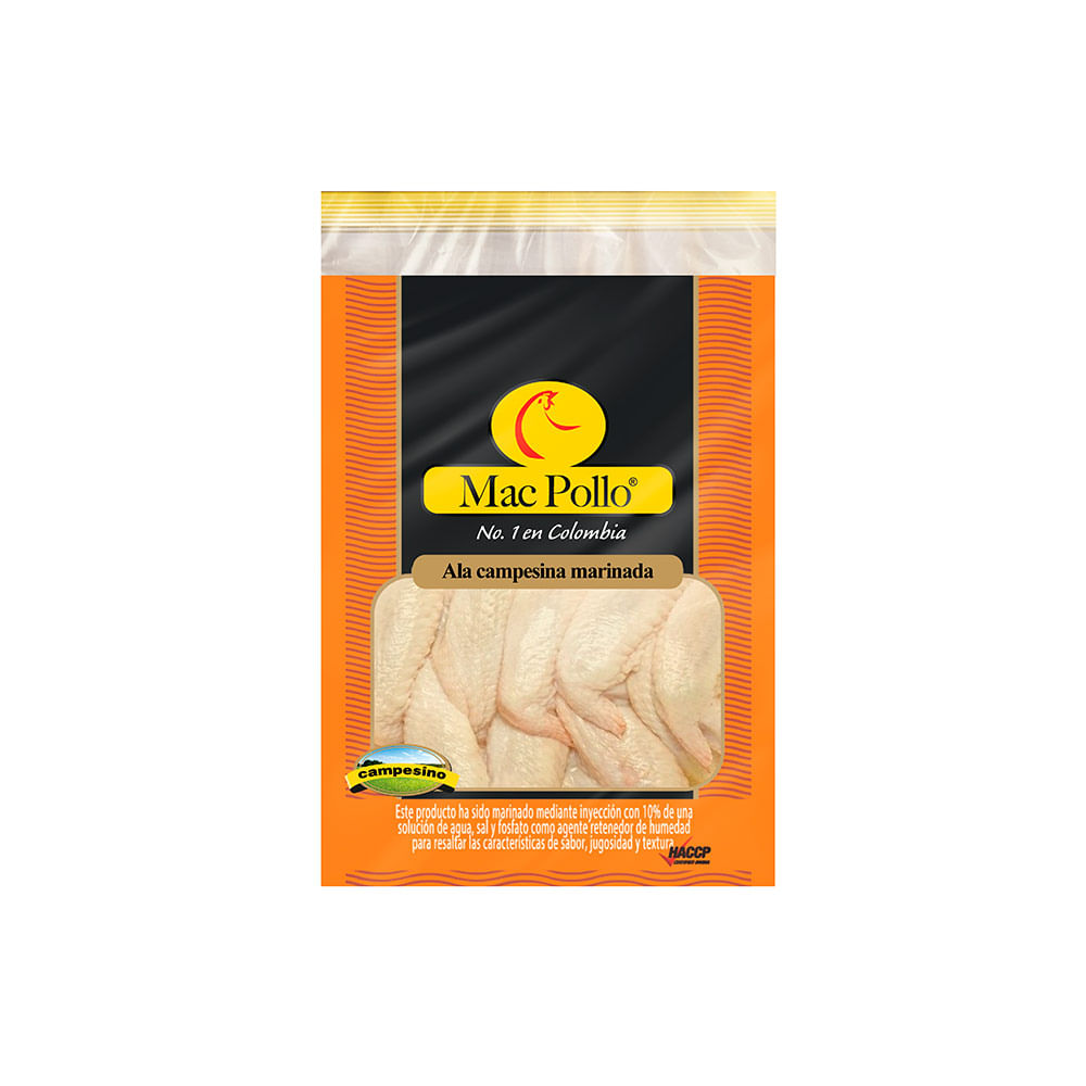 Alita Campesinas Granel Mac Pollo Refrigerado x500g