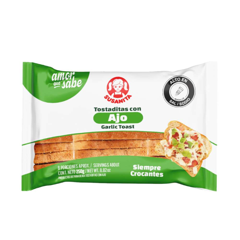 Tostaditas Susanita  ajo x 250 g