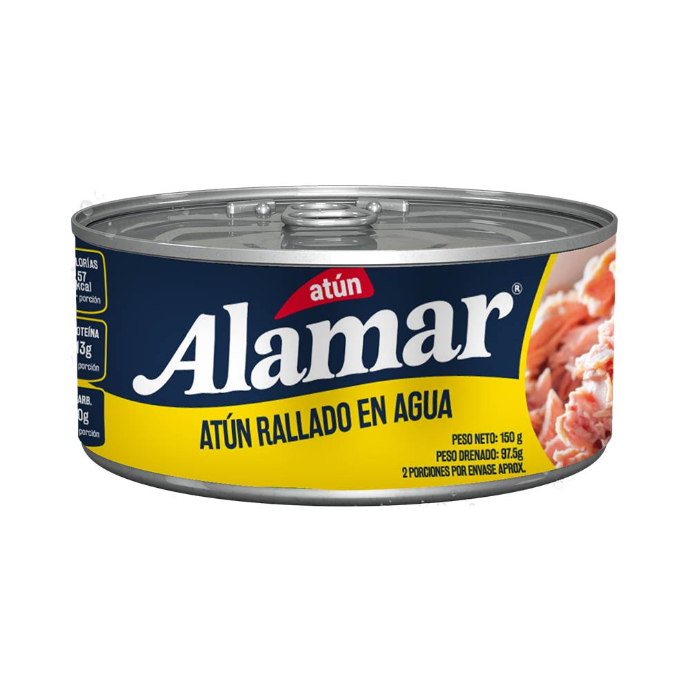 Atún Alamar rallado en agua x150g