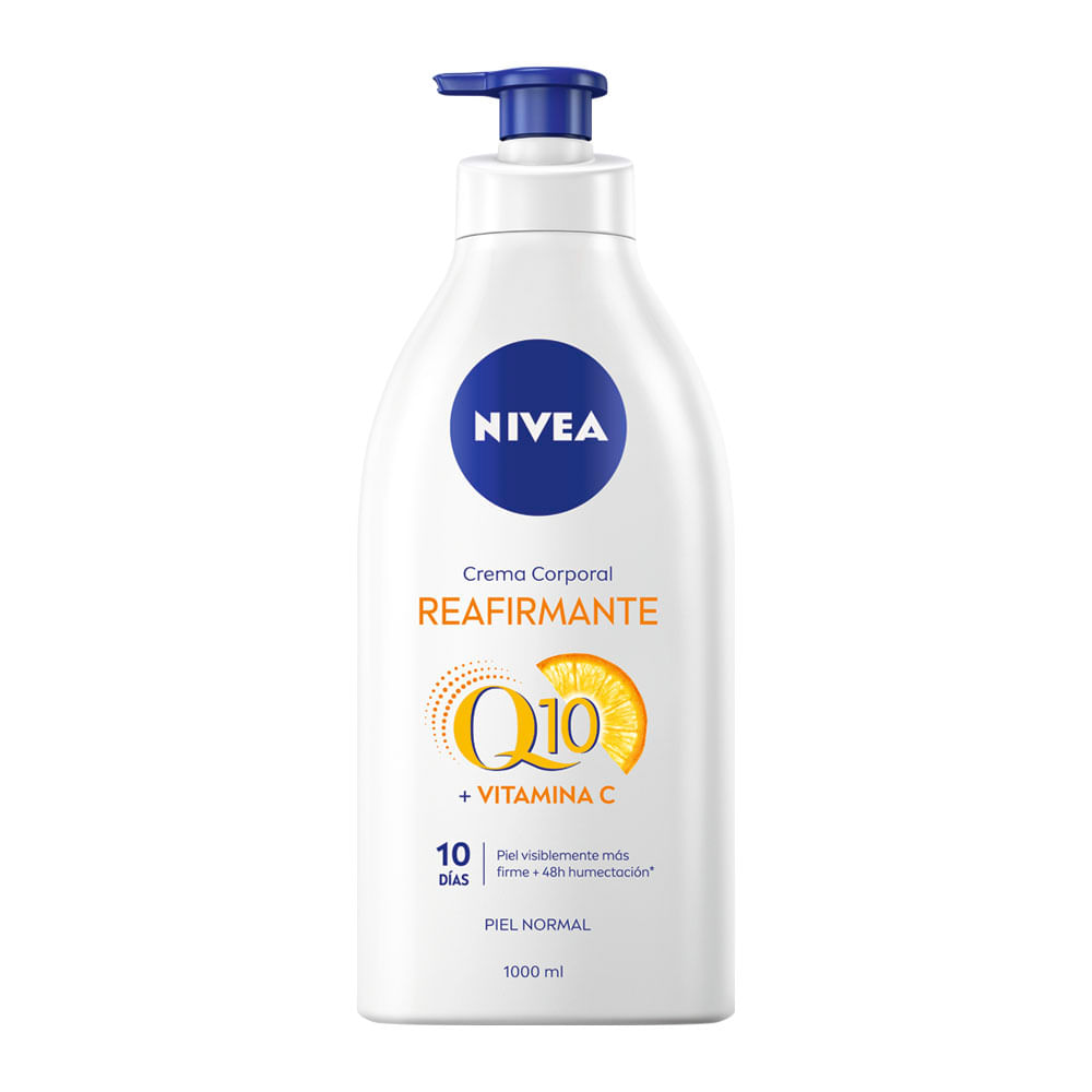 Crema Corporal Nivea Humectante y Reafirmante Q10 x1000ml