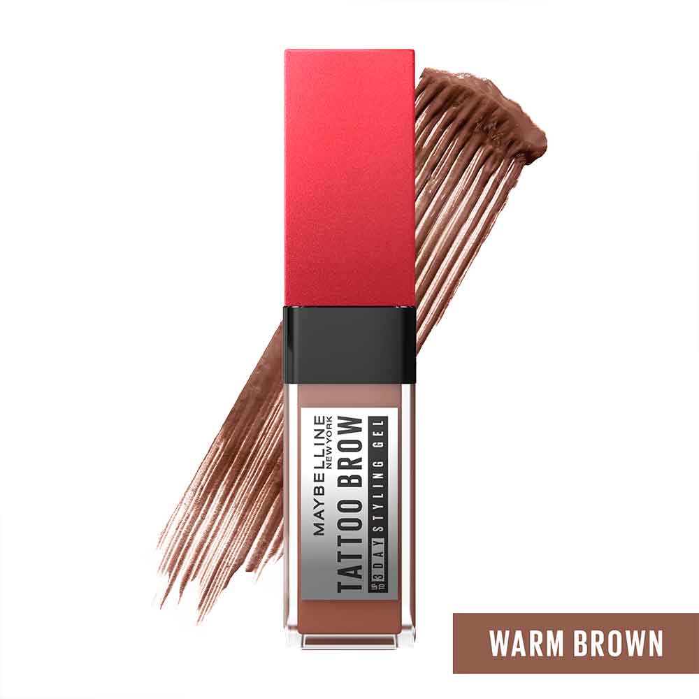 Gel para cejas Maybelline Tattoo Warm Brown x6ml