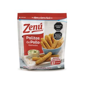 Palitos Zenú pollo apanado x27und x330g