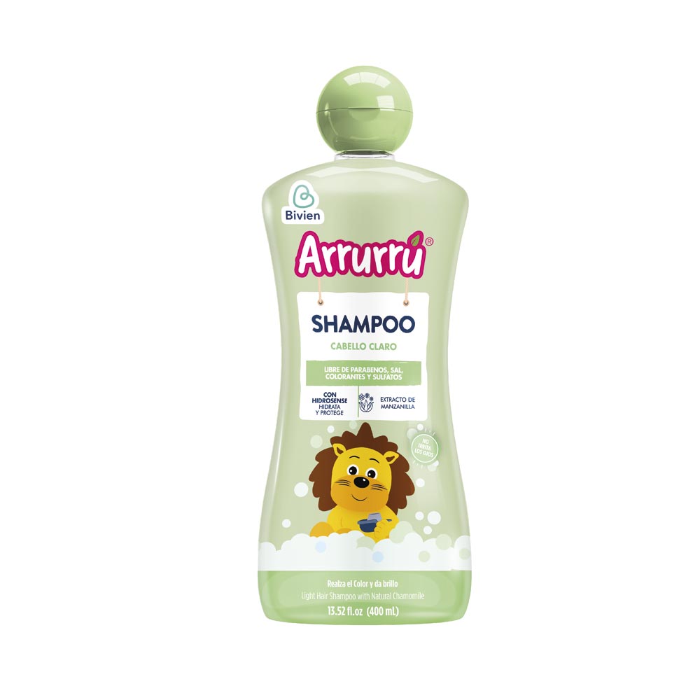 Shampoo Arrurrú cabello claro x400ml