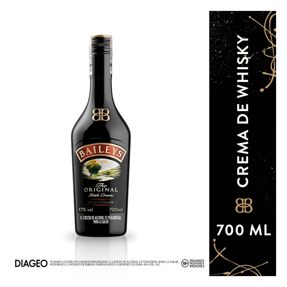 Baileys Original Crema de Whisky Irlandesa 700 ml