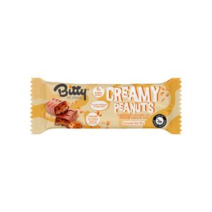 Barra chocolate Bitty creamy peanuts mantequilla de maní x40g