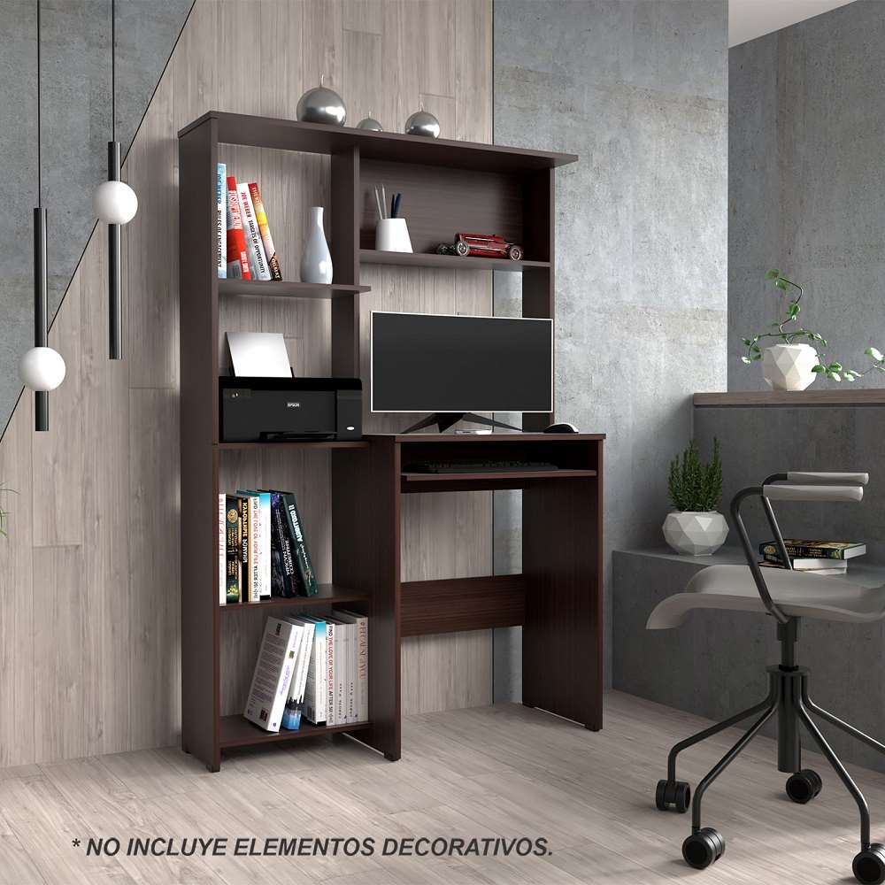 Centro de computo Sunset 150x100x45cm Wengué Inval