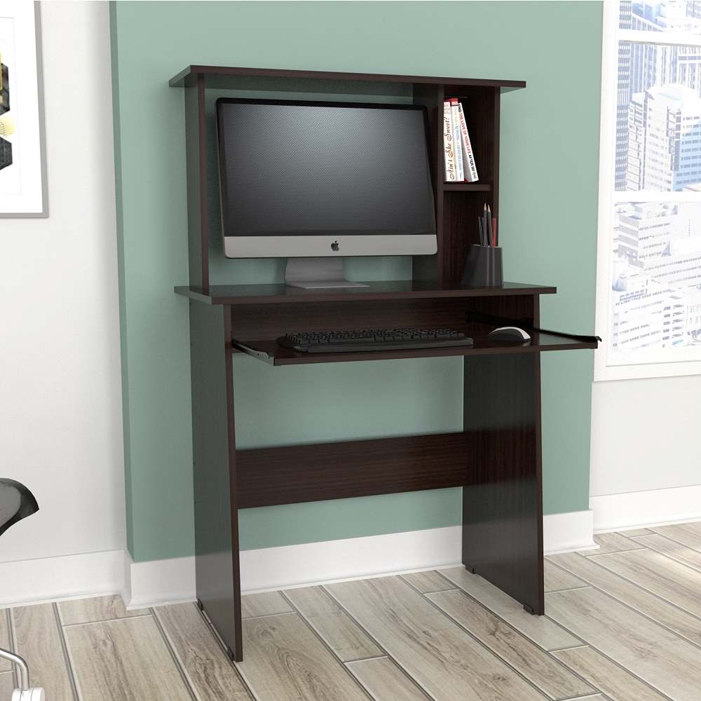 Centro de computo Turín 127x80x45cm Wengué Inval