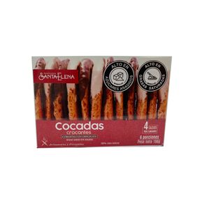 Cocadas Santa Elena con chocolate caja x190g