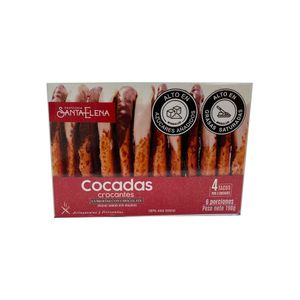 Cocadas Santa Elena con chocolate caja x190g