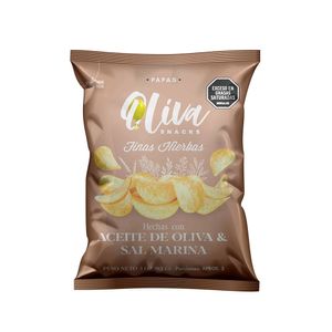 Papas Oliva snacks finas hierbas x85g