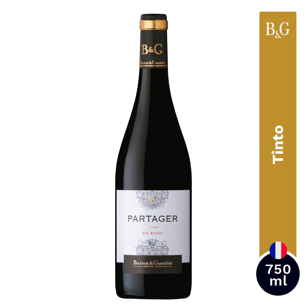 Vino tinto Partager vin rouge x750ml