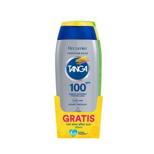 Bloqueador Tanga crema SPF100 x135ml + Gel aloe x130ml