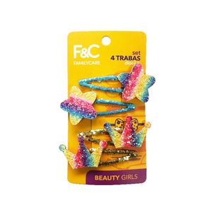 Hebillas Familycare set arcoíris x4und