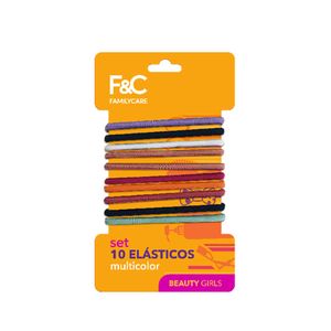 Elásticos Familycare set multicolor x10und