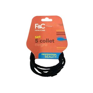 Elásticos Familycare set negro x5und