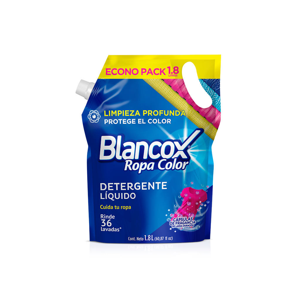 Detergente Blancox antibacterial líquido x 1.8 L
