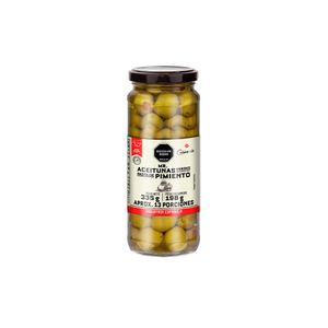 Aceitunas Cuisine&Co verdes rellenas pimiento x335g