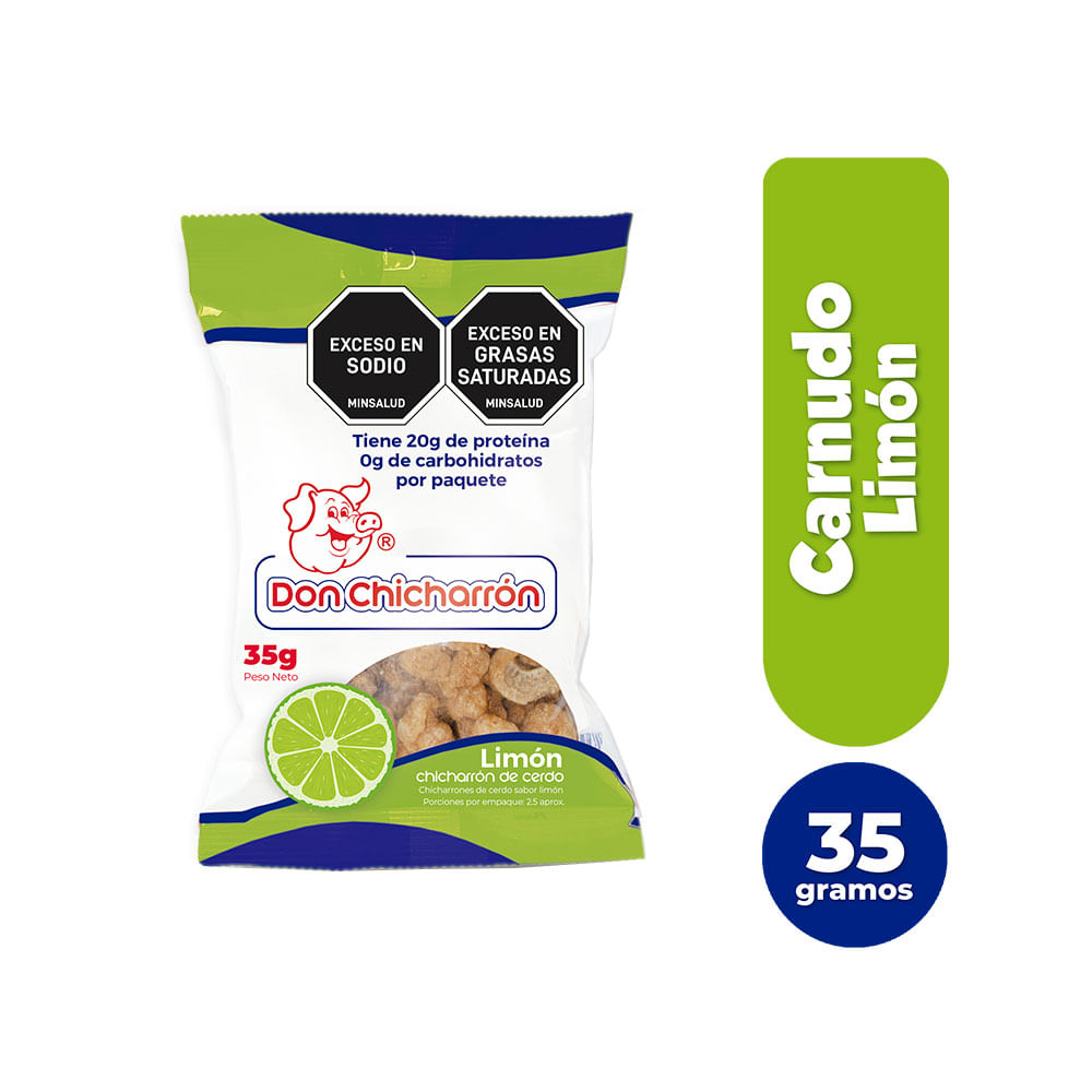 Chicharrón Don Chicharrón Limón x35g