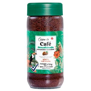 Café Cuisine&Co Instantáneo Granulado Descafeinado x170g