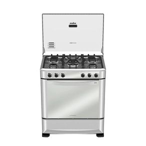 Estufa Mabe 30" Emc7680Nfx0 5 Puestos Gas Natural Inox