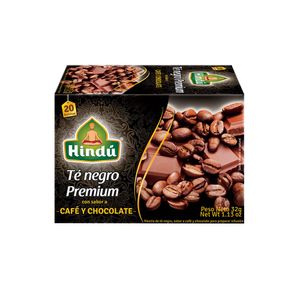 Té negro Hindú Premium café & chocolate x20und x32g
