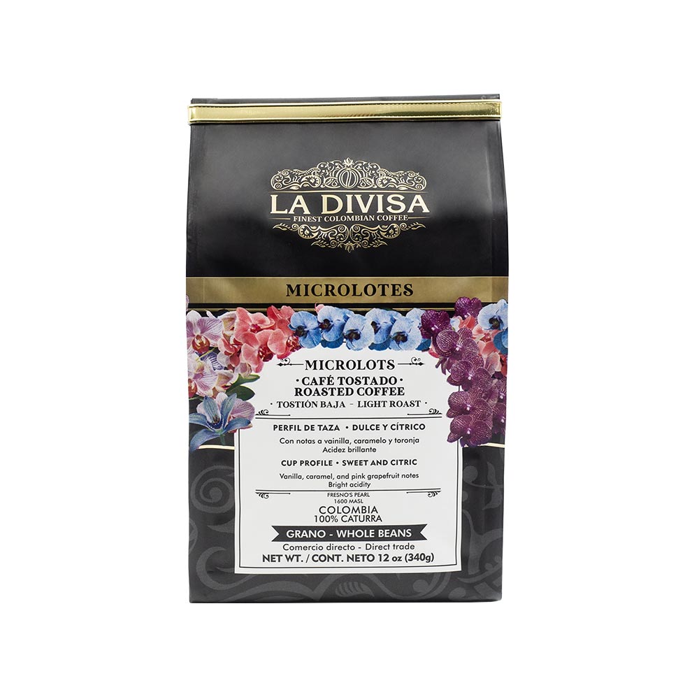 Café La Divisa microlotes grano tostion baja x340g