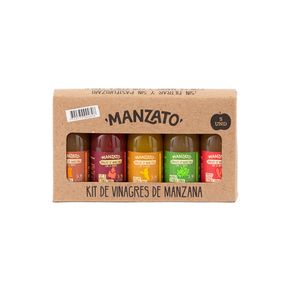Vinagre Manzato de sidra de manzana surtido x5undx54mlc-u