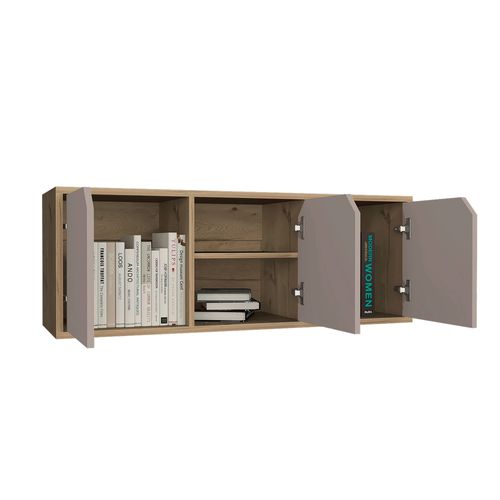 Biblioteca Piero módulo bajo RTA Duna-Taupe BDT 6494