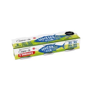 Atún Cuisine&Co en aceite de oliva x3und x80g c-u