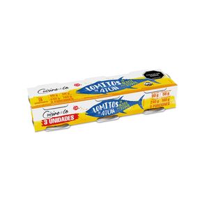 Atún Cuisine&Co en aceite de soya x3und x80g c-u