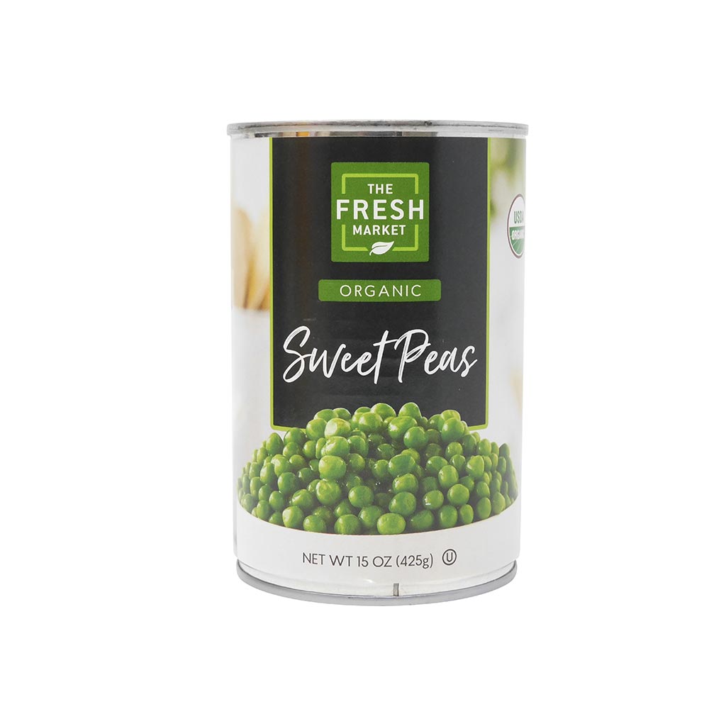 Arvejas The Fresh Market dulces orgánicas x425g
