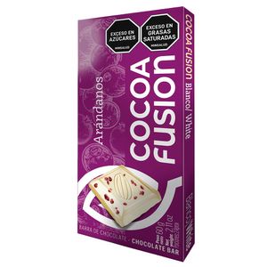 Chocolate Cocoa Fusión Arandano Blanco Barra x 60 g
