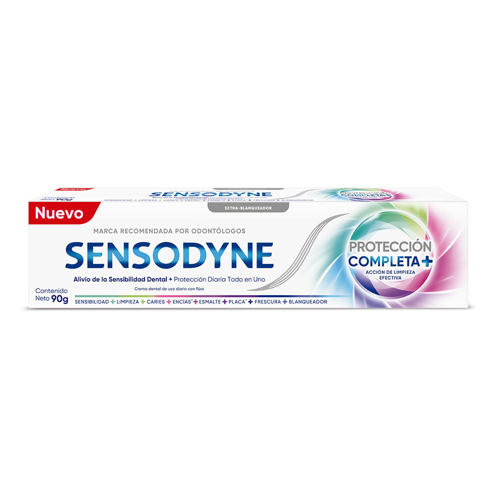 Crema dental Sensodyne proteccion completa x90g