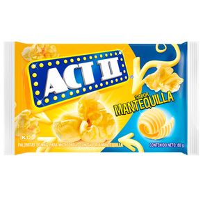 Palomitas Act ll mantequilla x80g