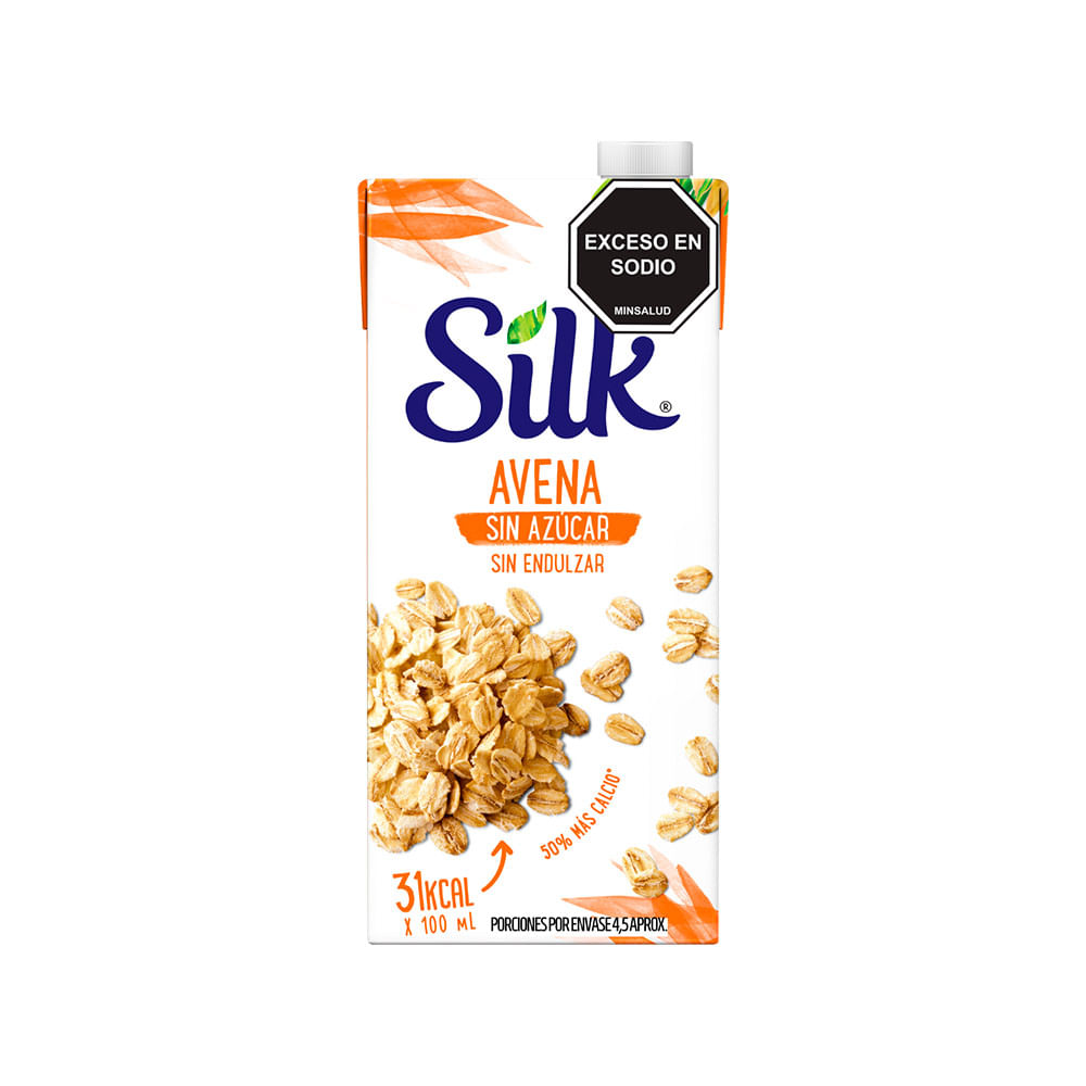 Bebida Silk avena sin azúcar x946ml