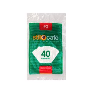 Filtro Stilocafe papel no.2 x40und
