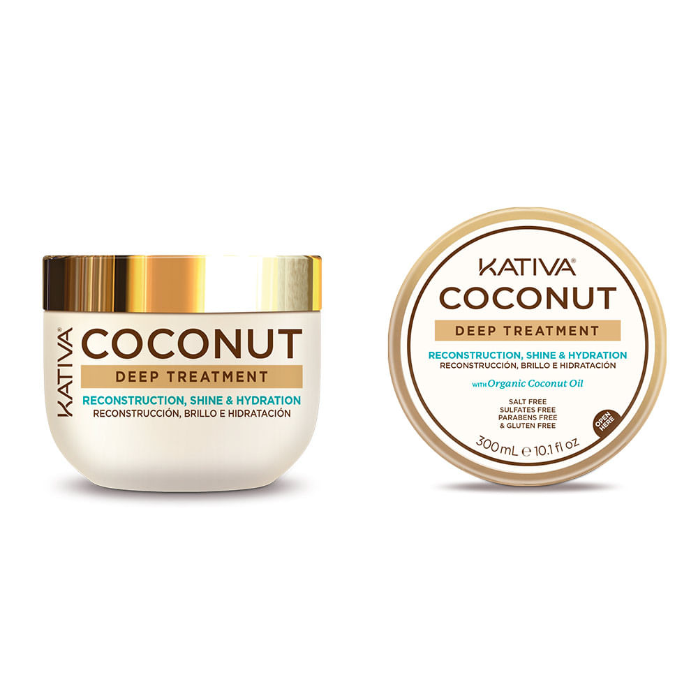 Tratamiento Kativa coconut oil x300ml