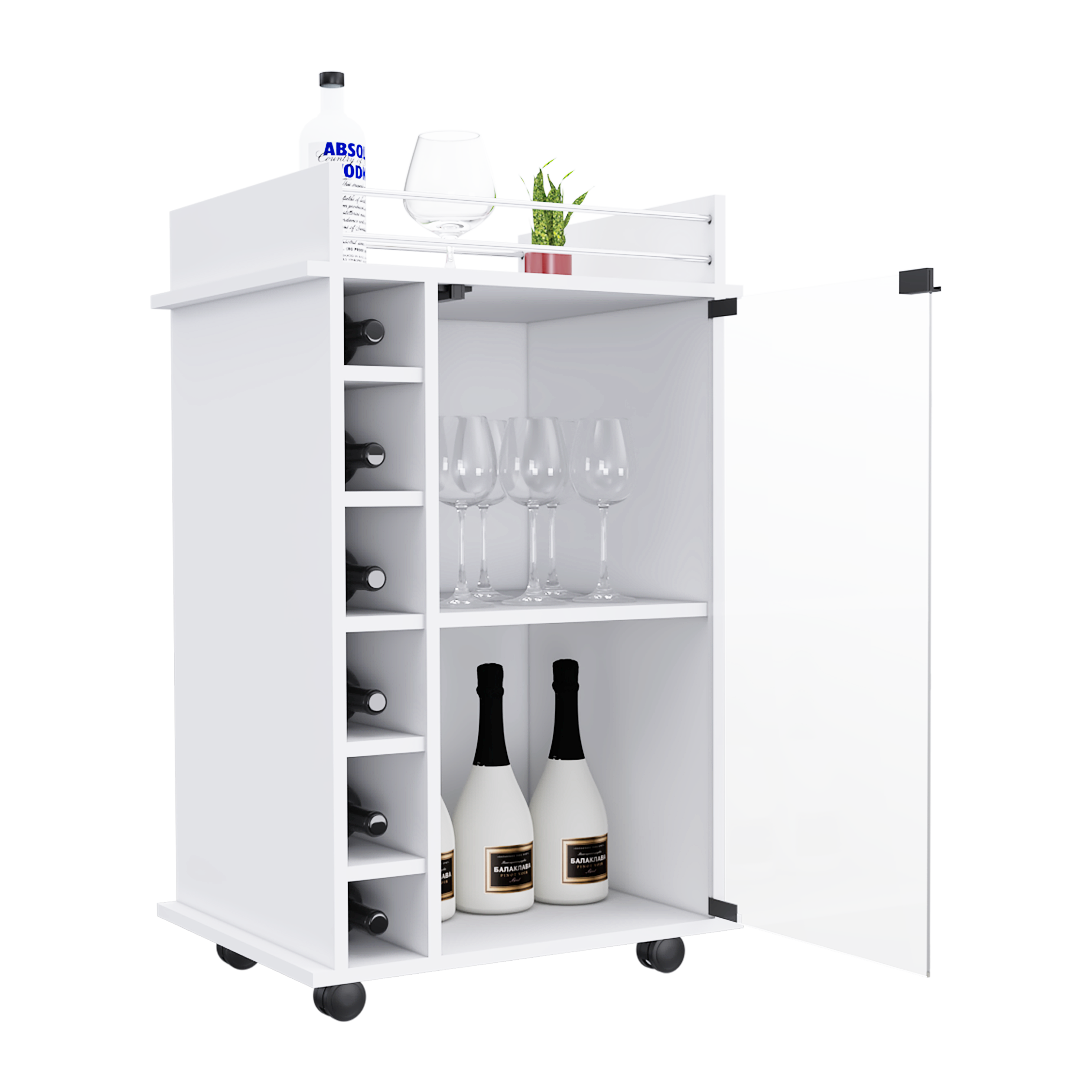 Mueble Bar Dukat Rta Blanco