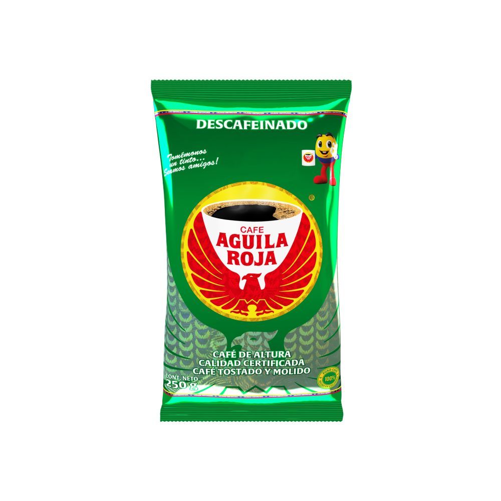 Café Águila Roja descafeinado x250g