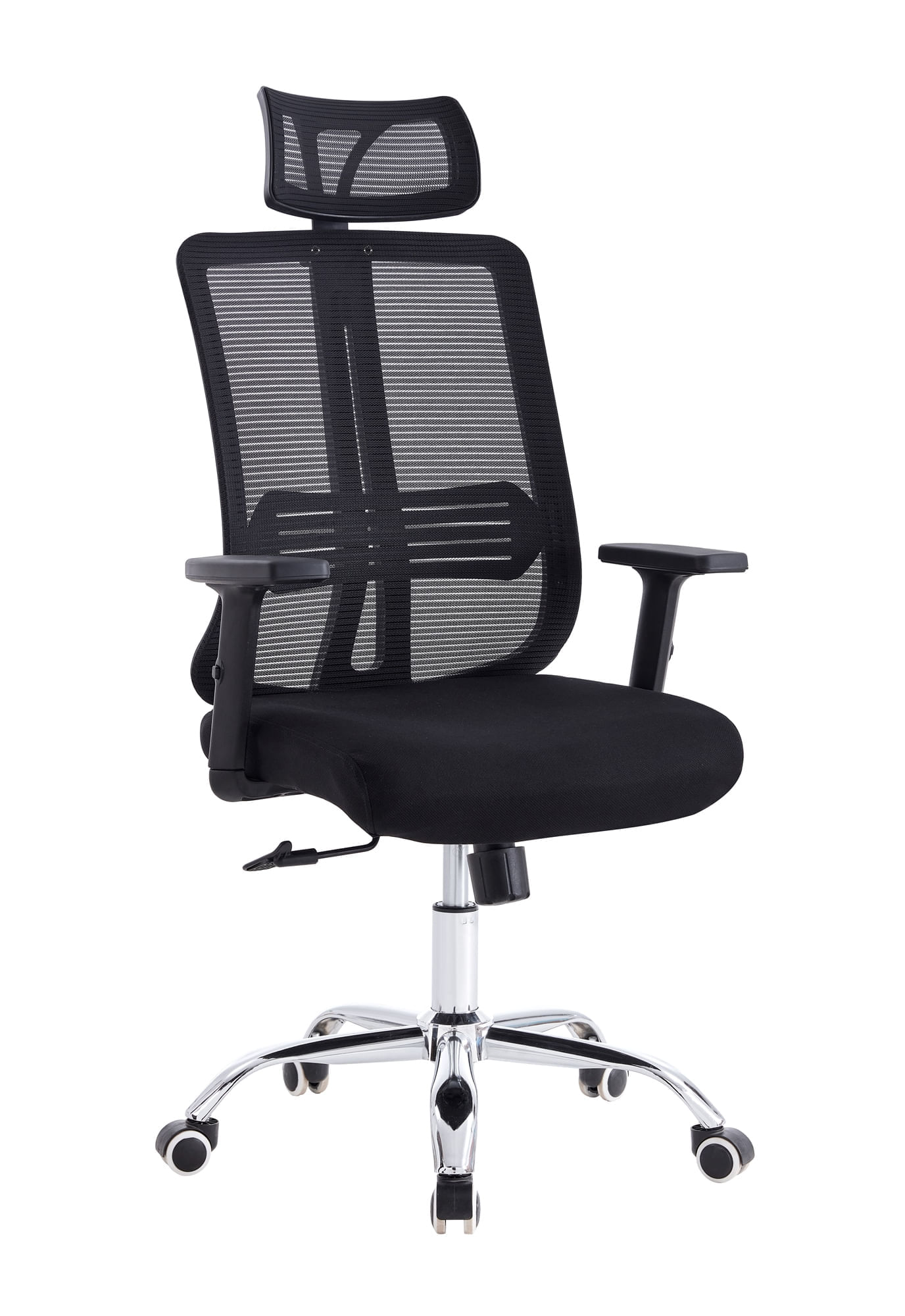 Silla Oficina X-123B -&nbsp;Bm-803 (1C) Negro 123X69X66 Cm