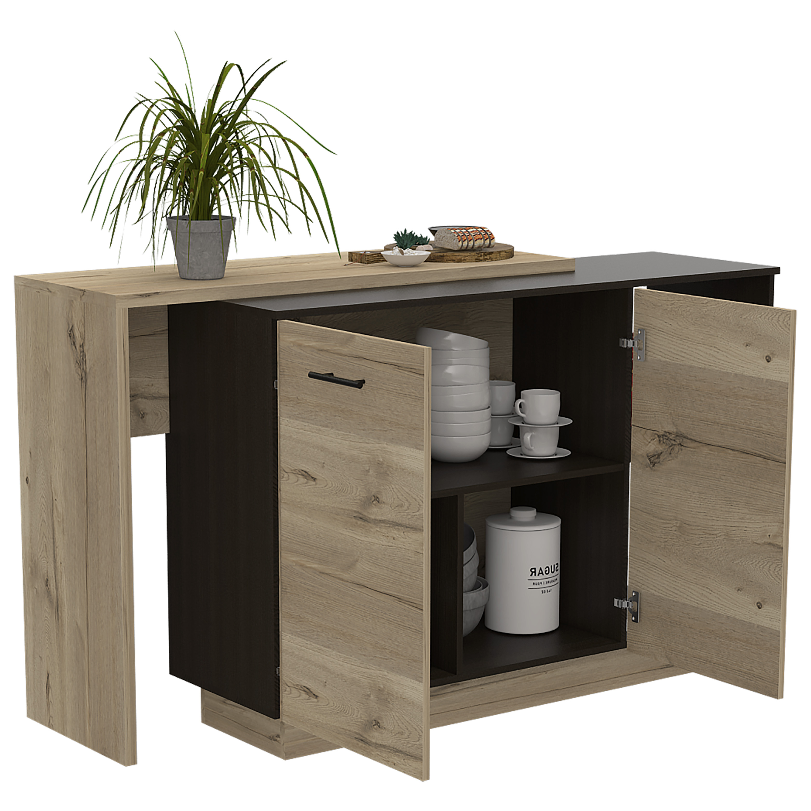 Barra Cocina Sicilia Rta Wengue + Duna