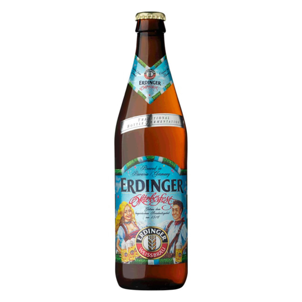 Cerveza Erdinger oktoberfest botella x500ml