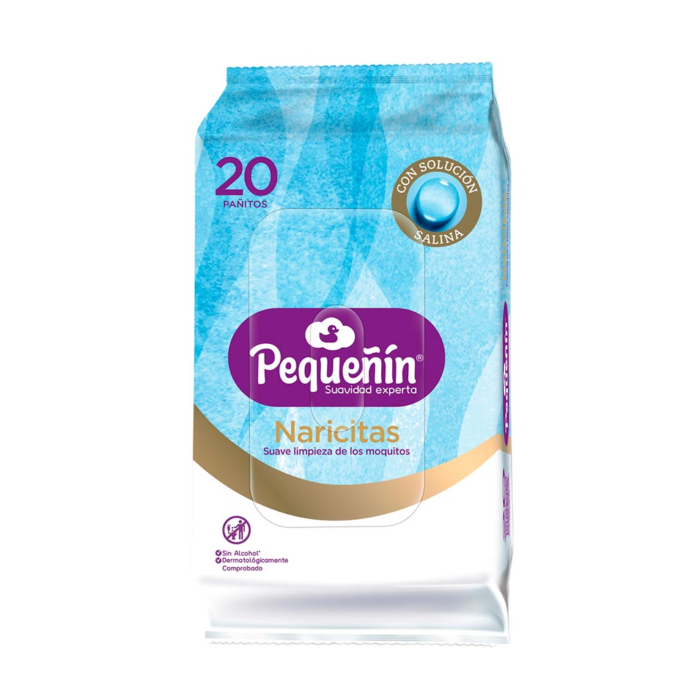 Paños húmedos Pequeñín naricitas x 20und