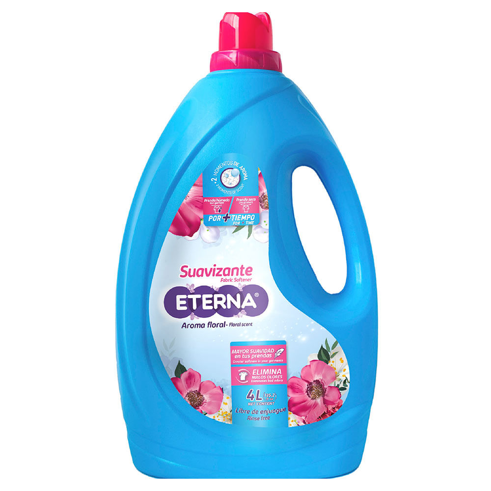 Suavizante Eterna aroma floral x4000ml